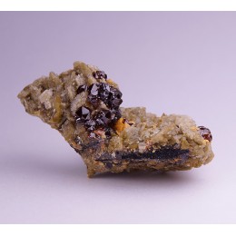 Sphalerite, Siderite and Dolomite Troya Mine M04520